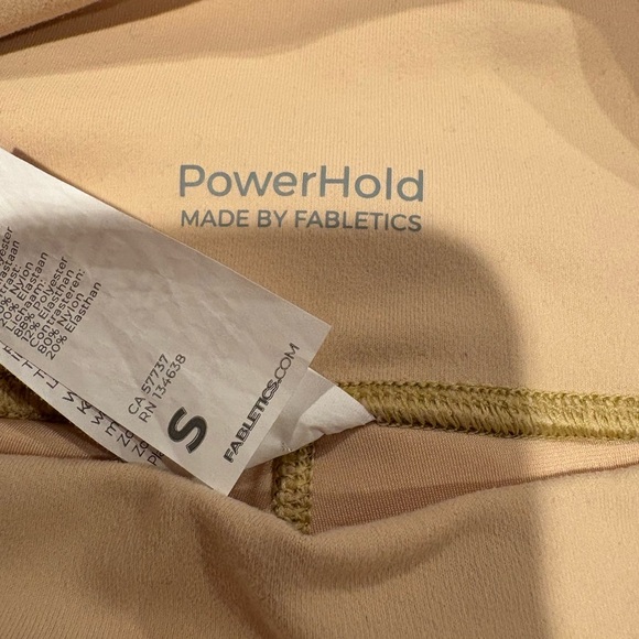 Fabletics PowerHold® Leggings cream/tan - Picture 4 of 9